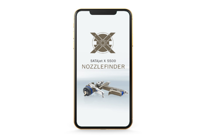 find your satajet x 5500 nozzle